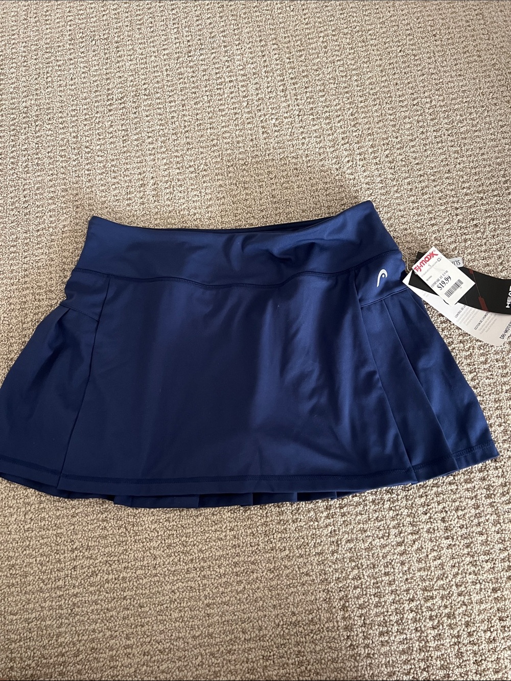 Head Navy Blue Athletic Skort